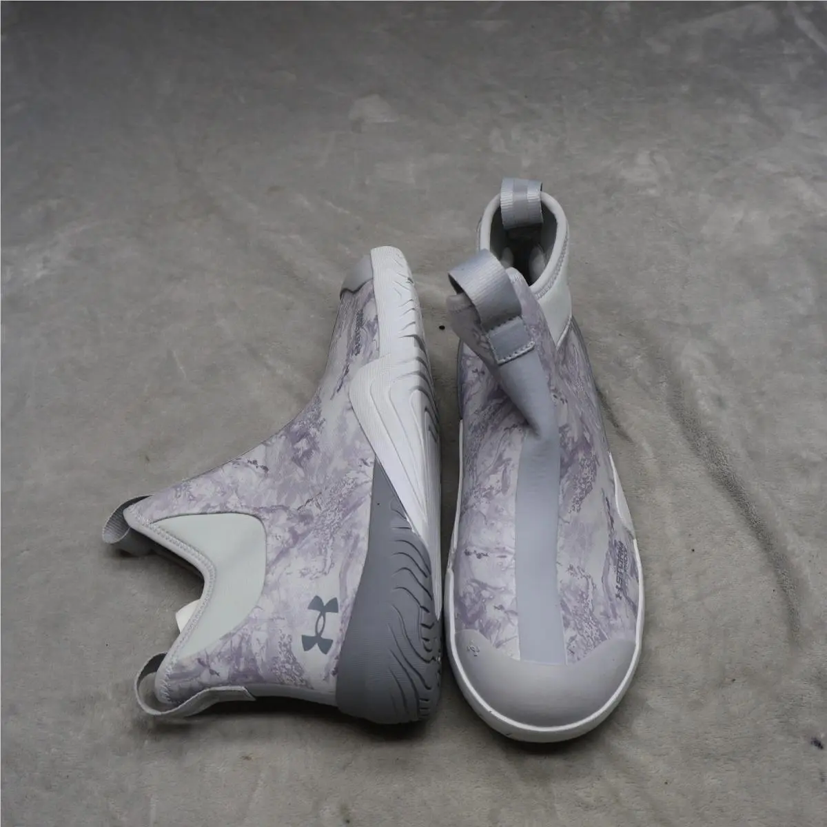 Under Armour Mens 9 Deck Boots Purple Charged Shoreman Waterproof Pull On