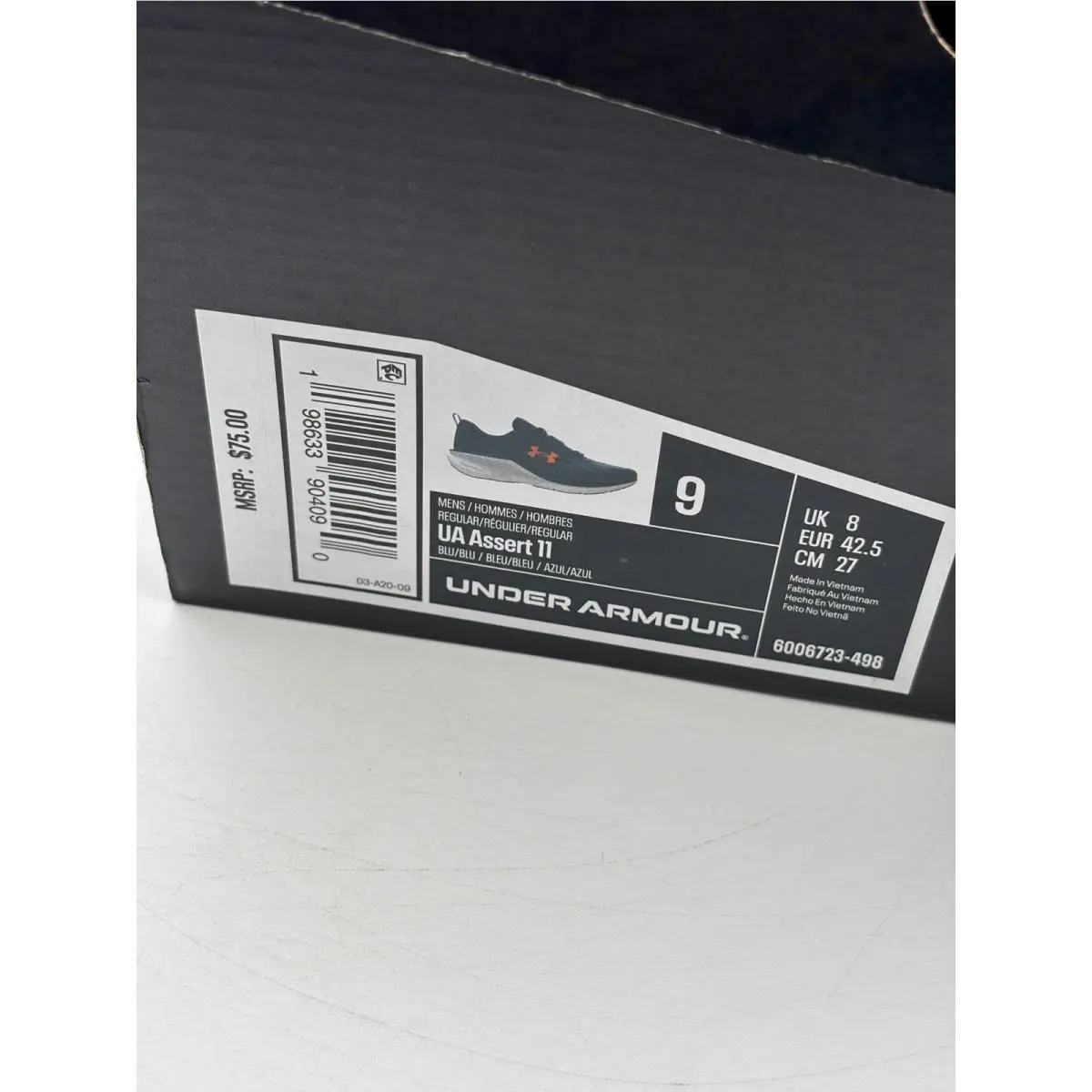 Under Armour shoes - UA Assert 11 - Assert - Blue 0