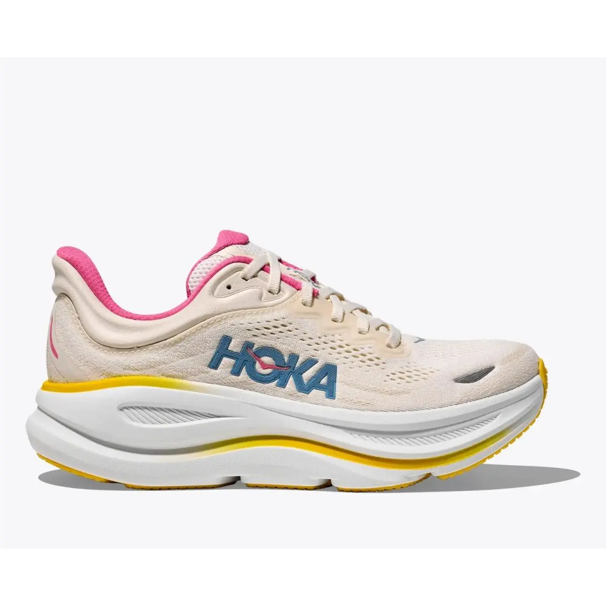 Hoka W Bondi 9 Albst Women`s in Alabaster/birch Size 12B
