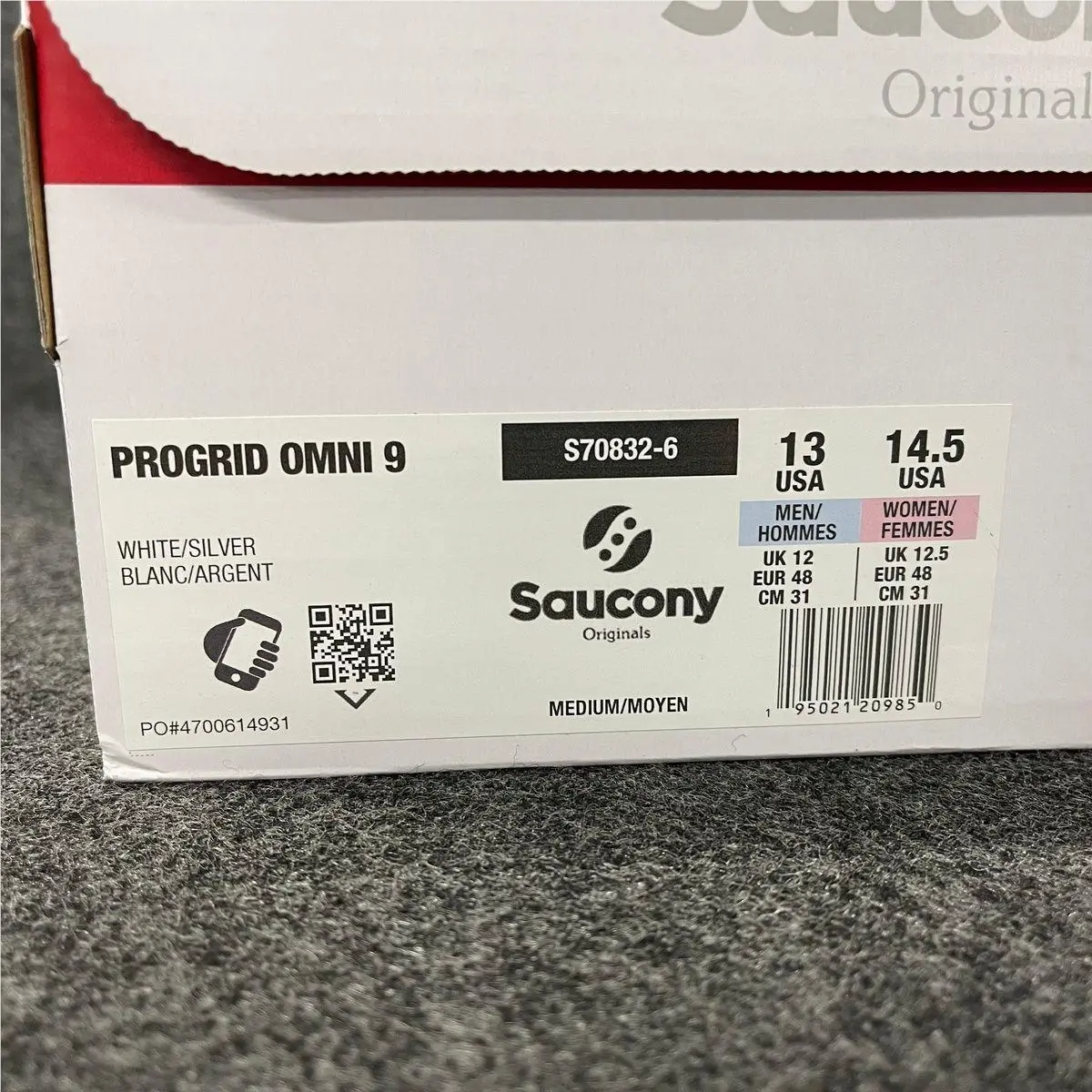 Saucony shoes - VS180580 - vs-180580 - White (UPC: 195021209850) 3