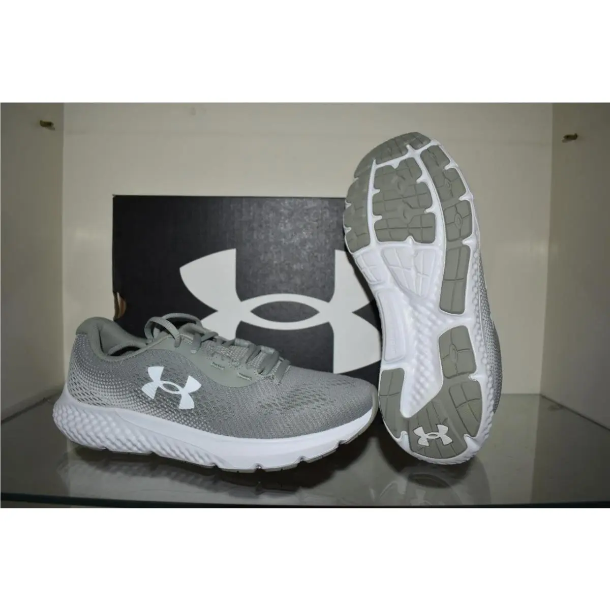 Under Armour Rogue 4 Women`s Running Shoes Green/white 3027005 505 Size 7.5