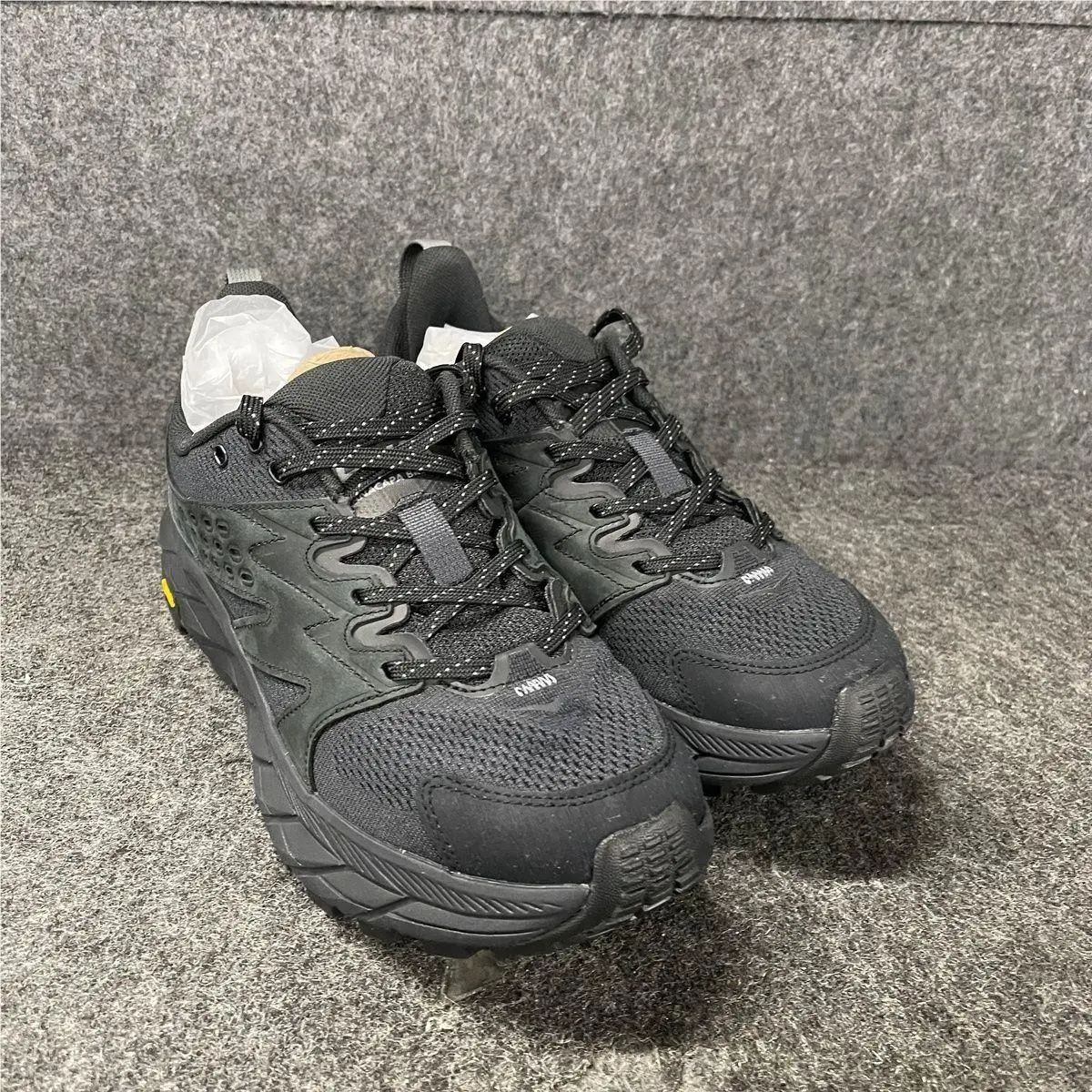 Hoka Anacapa Breeze Low Hiking Shoes Men`s Size US 8.5 D Black