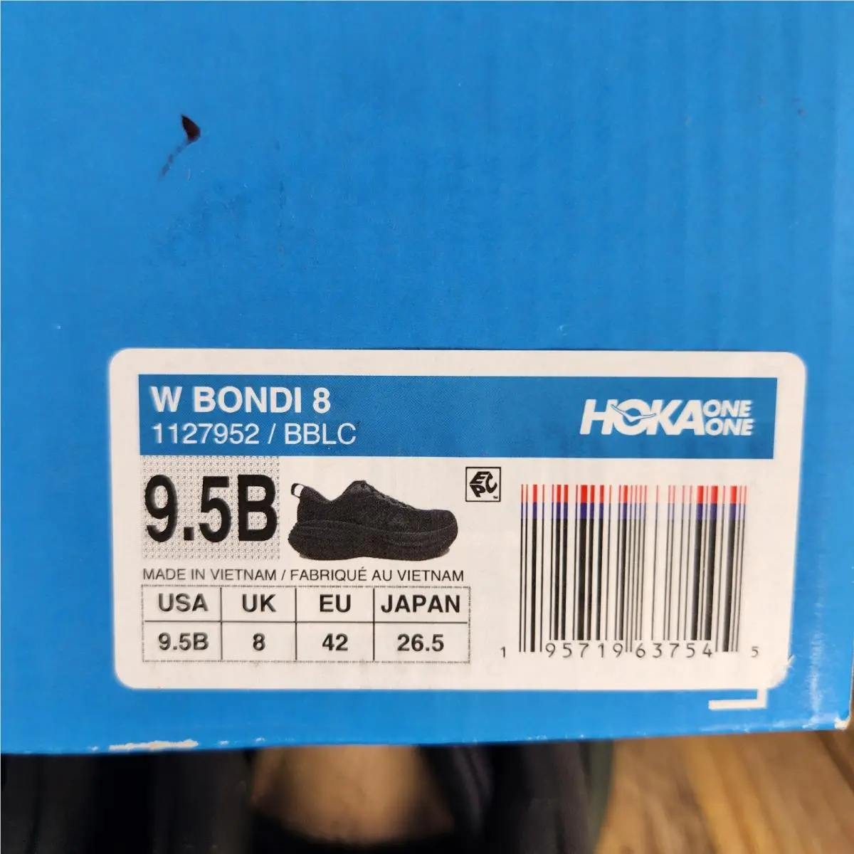 Hoka shoes - Hoka One One Bondi 8 - 1127952-BBLC - Black 9