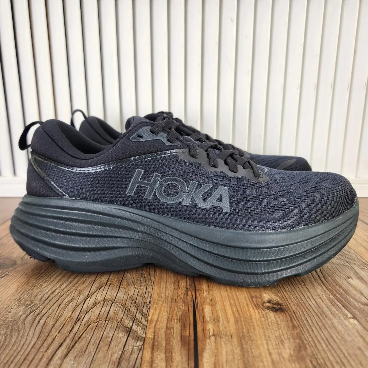 Hoka shoes - Hoka One One Bondi 8 - 1127952-BBLC - Black 0