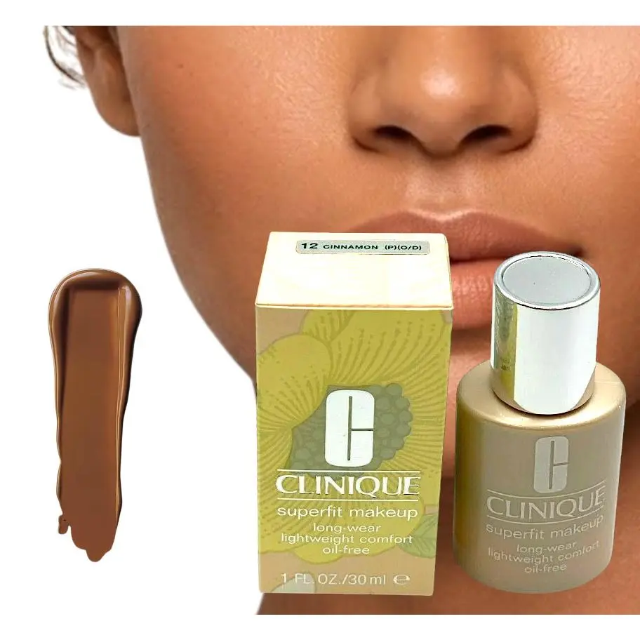 Clinique Superfit Makeup Full Size 1 OZ 12 Cinnamon P O/d