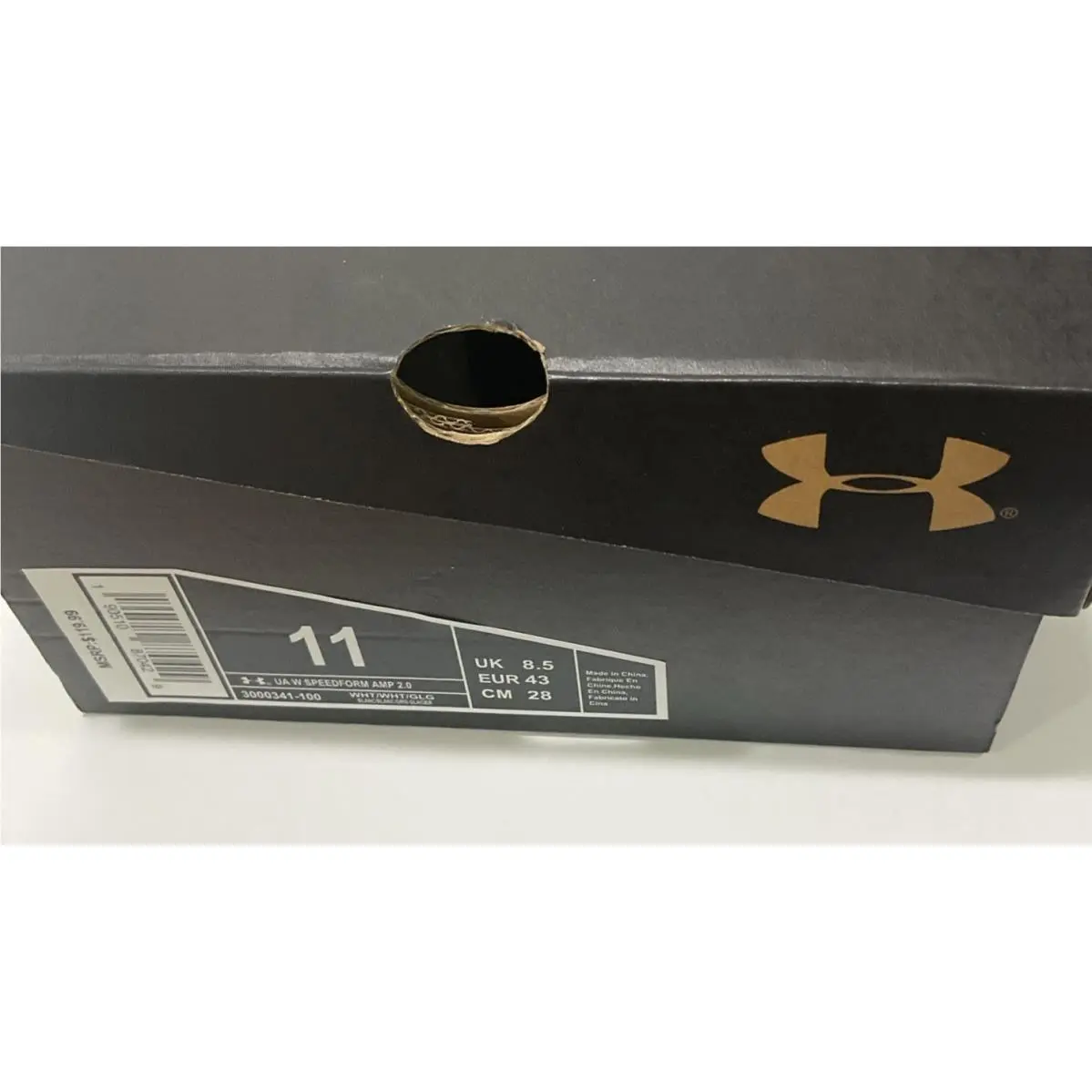 Under Armour shoes - Speedform Amp - Speedform Amp - 3000341 - White (UPC: 190510870436) 7