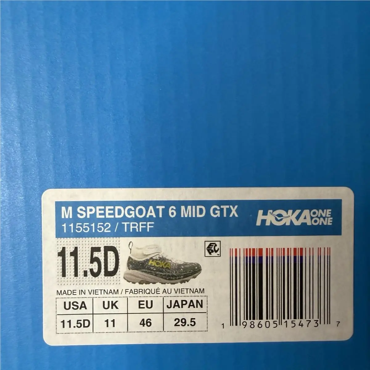 Hoka shoes - Hoka One One Speedgoat 6 Mid GTX - 1155152-TRFF - Truffle Salt / Cement 5