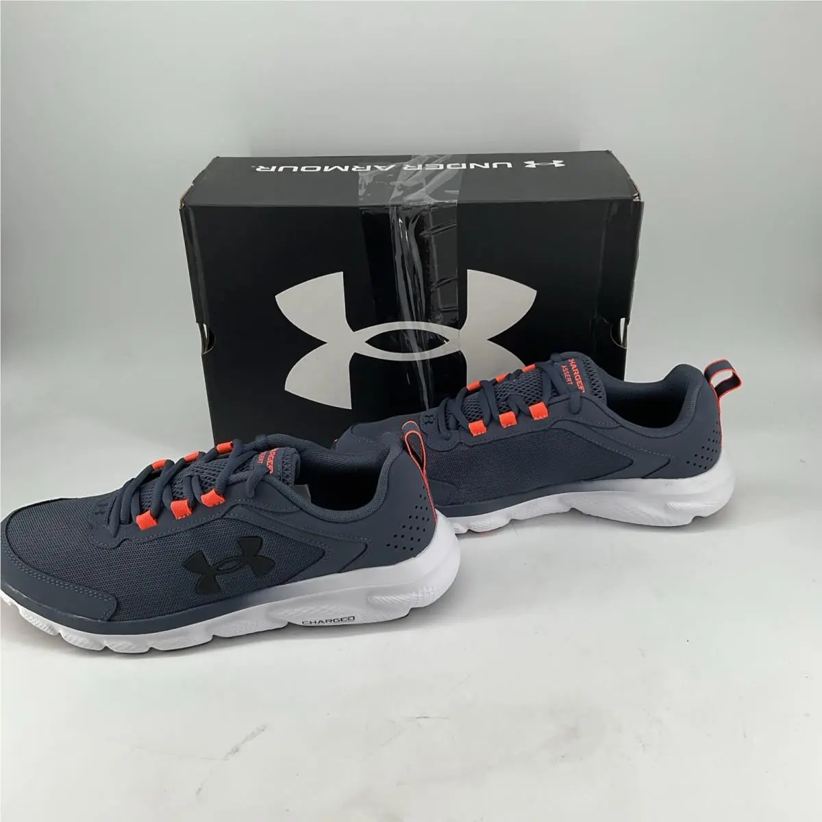 Under Armour shoes - Under Armour Charged Assert 9 Marble - Navy Blue 1