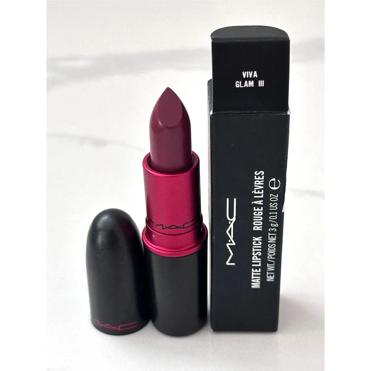 Mac Matte Lipstick 0.1 oz / 3 g - Viva Glam Iii - 100 %