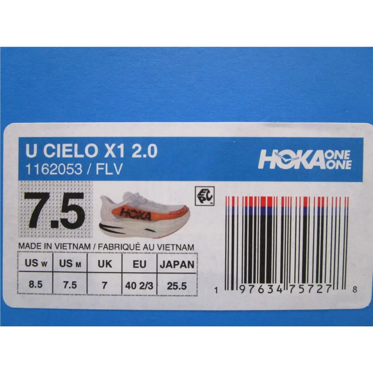 Hoka shoes - Hoka Cielo X - Cielo - Frost/Lava 4