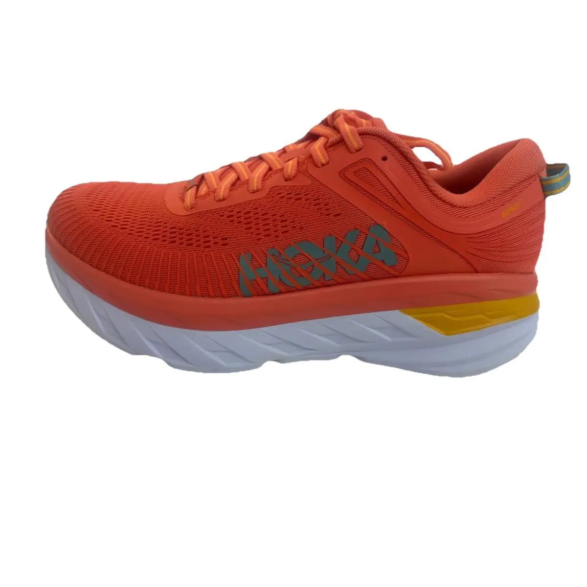 Hoka shoes - Hoka One One Bondi 7 - 1110519/CCSD - Vallarta Blue Phlox Pink (UPC: 0195719189136) 4