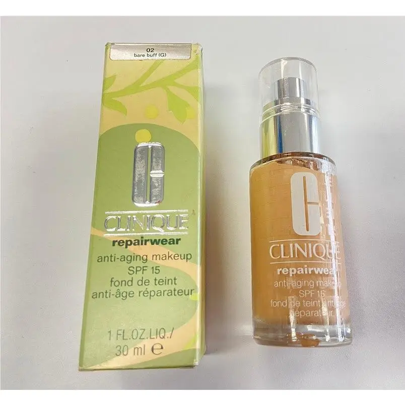 Repairwear Anti-aging Makeup Spf 15 1.0 oz 30 ml 02 Bare Buff by Clinique