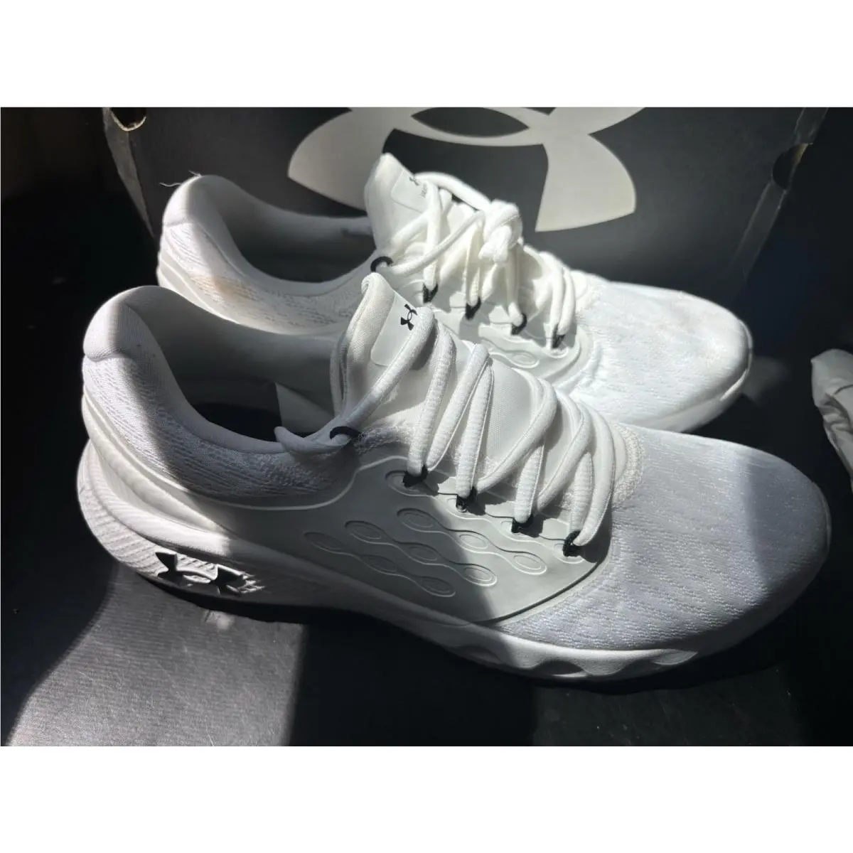Women`s Under Armour Charged Advantage Marble SN 3024734-100 Size 10.5 M