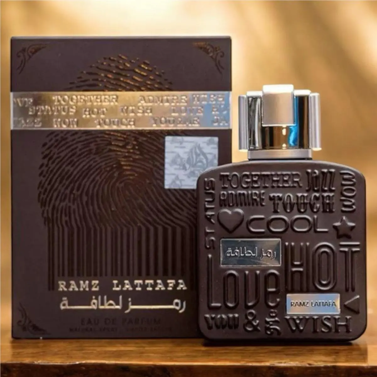 Ramz Lattafa Silver by Lattafa Perfume For Unisex Edp 100ML 3.4 oz