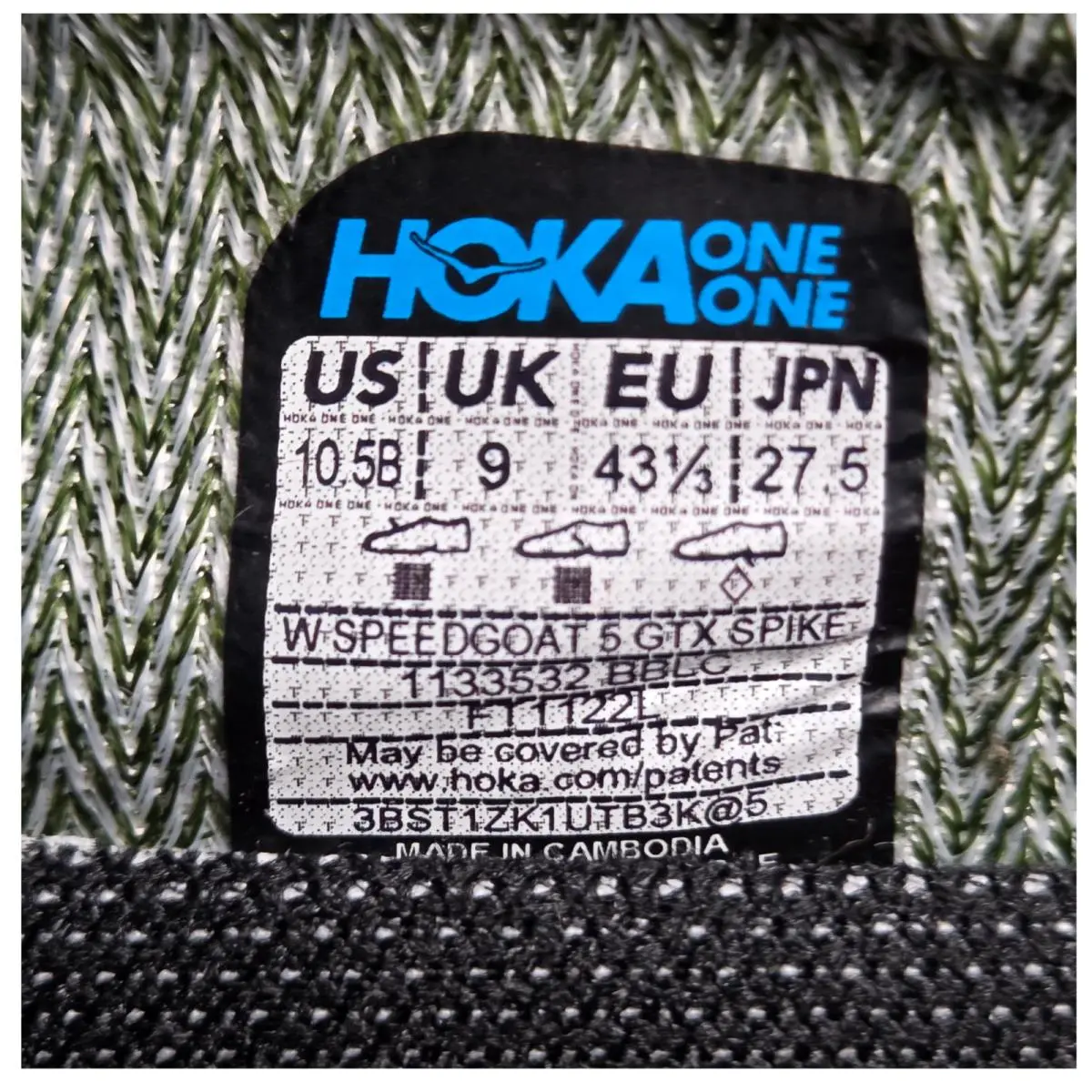 Hoka shoes - Hoka One One Speedgoat 5 - 1133532 - Black 6