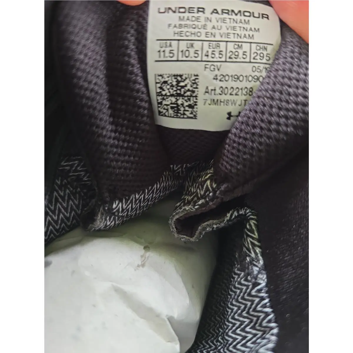 Under Armour shoes - Black 4