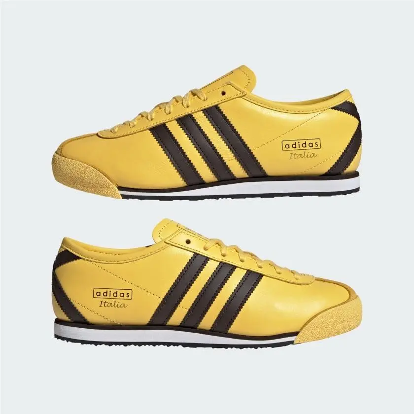 Adidas shoes - Spring Yellow / Dark Brown / Core Black 4