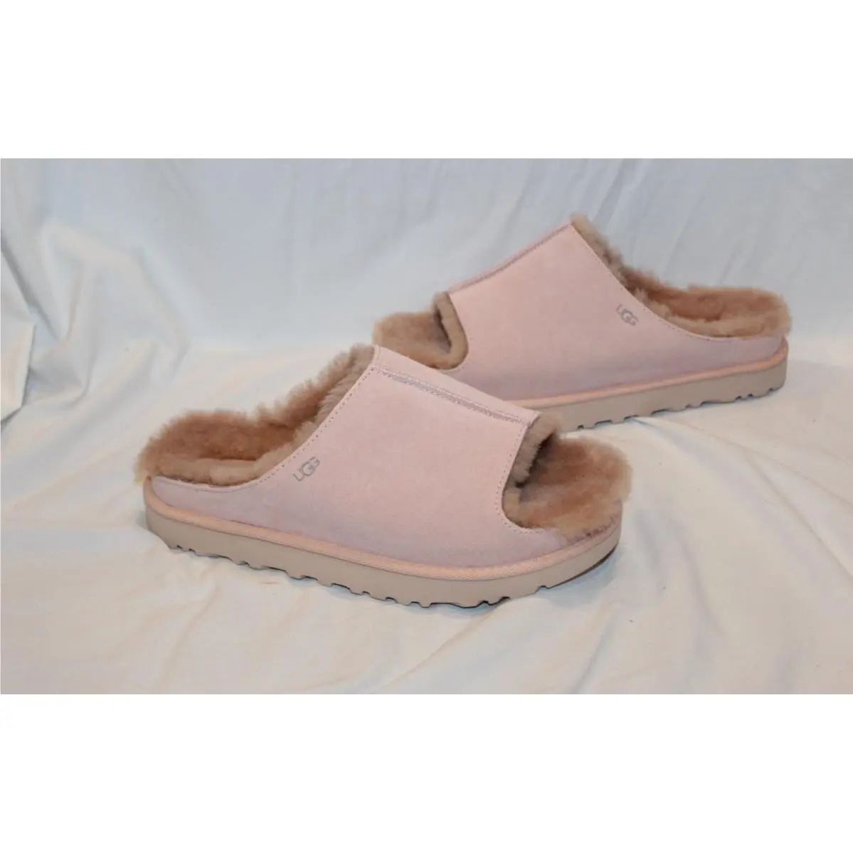 Ugg Greenport Slides Slipper Shoe Indoor/outdoor Sandal Beige Blush EU 39 US 8