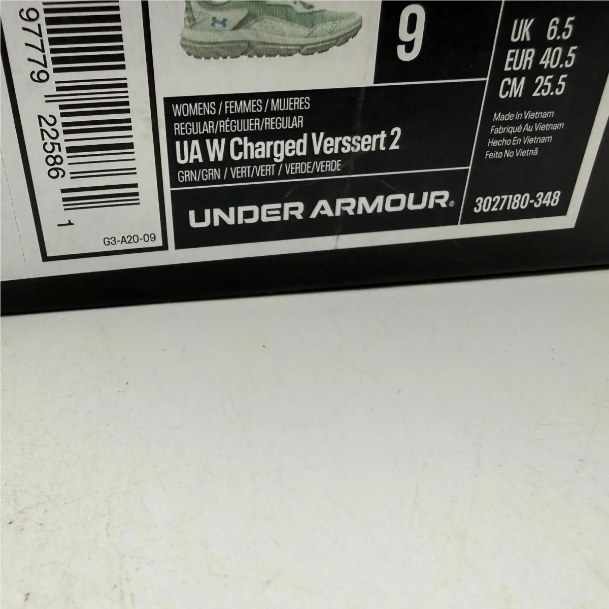 Under Armour shoes - UA W Charged Verssert 2 - Green 5