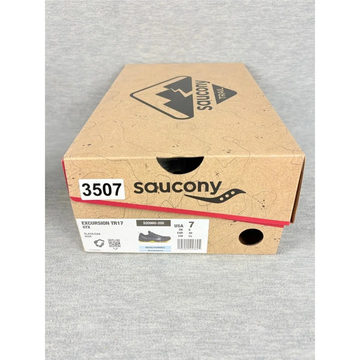 Saucony shoes - Excursion TR17 GTX - Excursion GTX - Black 12