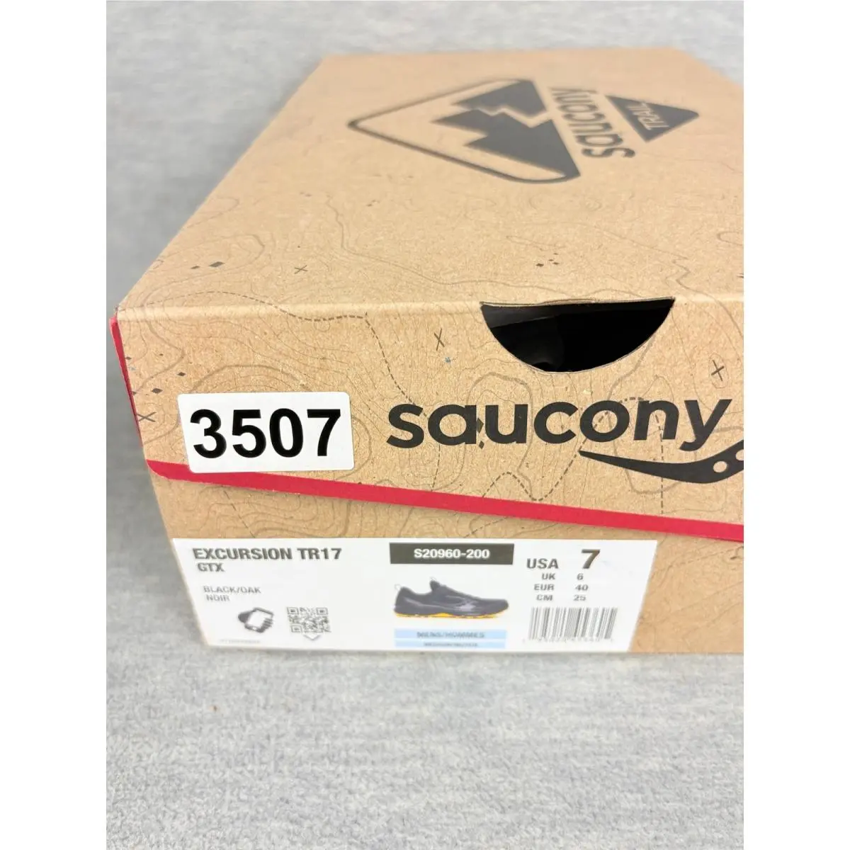 Saucony shoes - Excursion TR17 GTX - Excursion GTX - Black 6