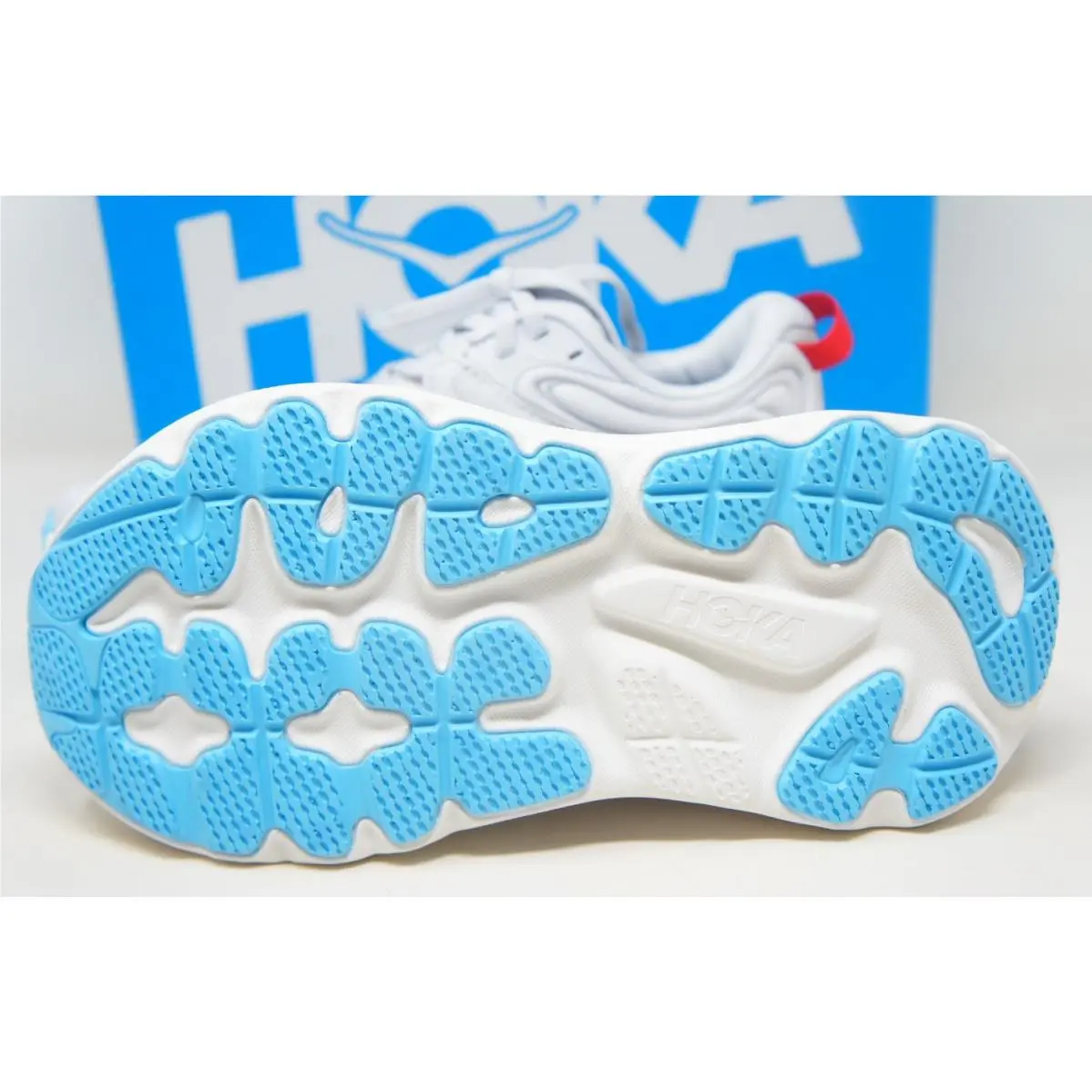 Hoka shoes - Gaviota 6 - Gaviota - GRDS - White and Light Blue (UPC: 198605583148) 5