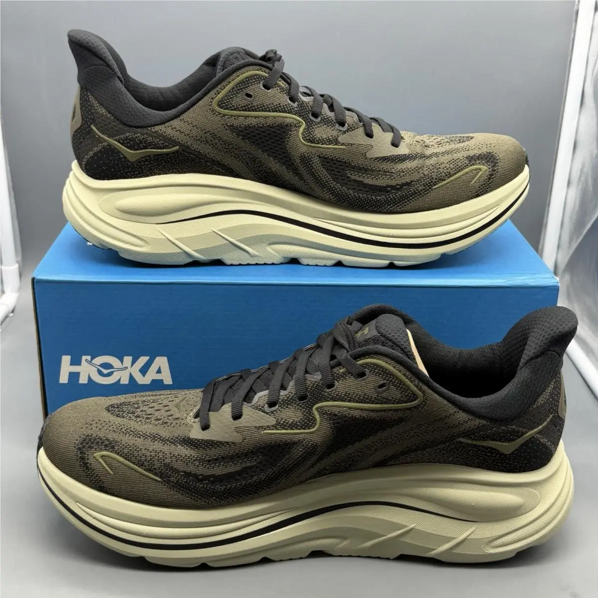 Hoka shoes - Hoka Clifton 10 - Clifton - 1162030 DRST - Brown (UPC: 0198605792571) 1