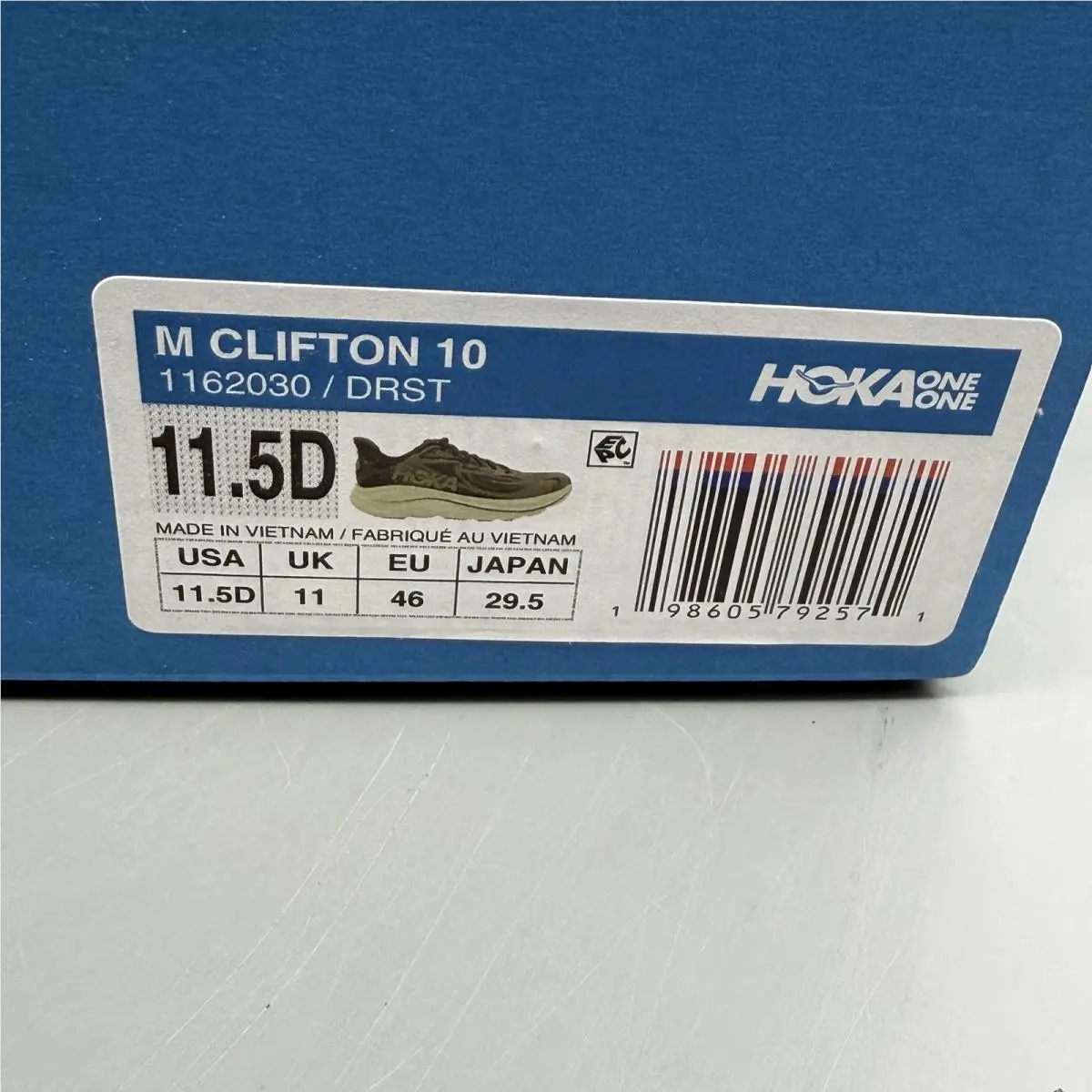 Hoka shoes - Hoka Clifton 10 - Clifton - 1162030 DRST - Brown (UPC: 0198605792571) 12