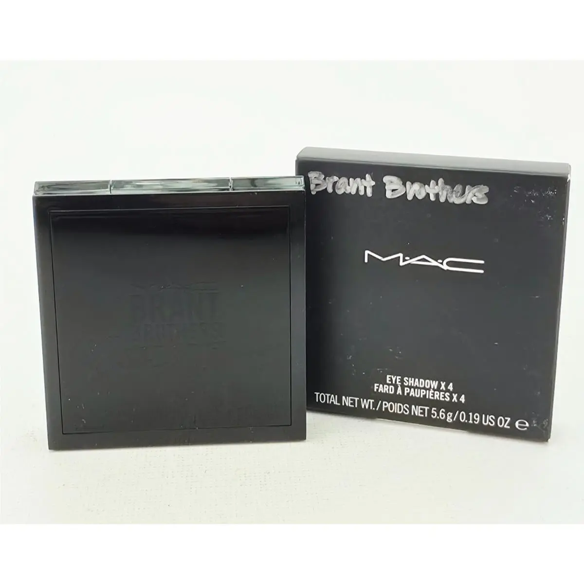Mac Brant Brothers Eye Shadow Palette Sandstone Mothers Milk Mystery Carbon