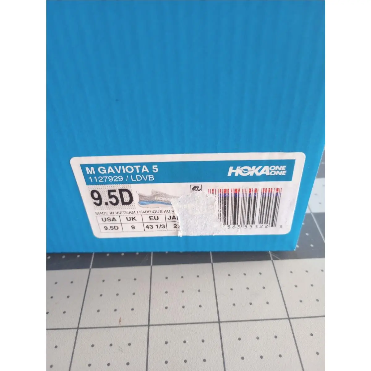 Hoka shoes - Hoka One One Gaviota 5 - Blue gray white 3