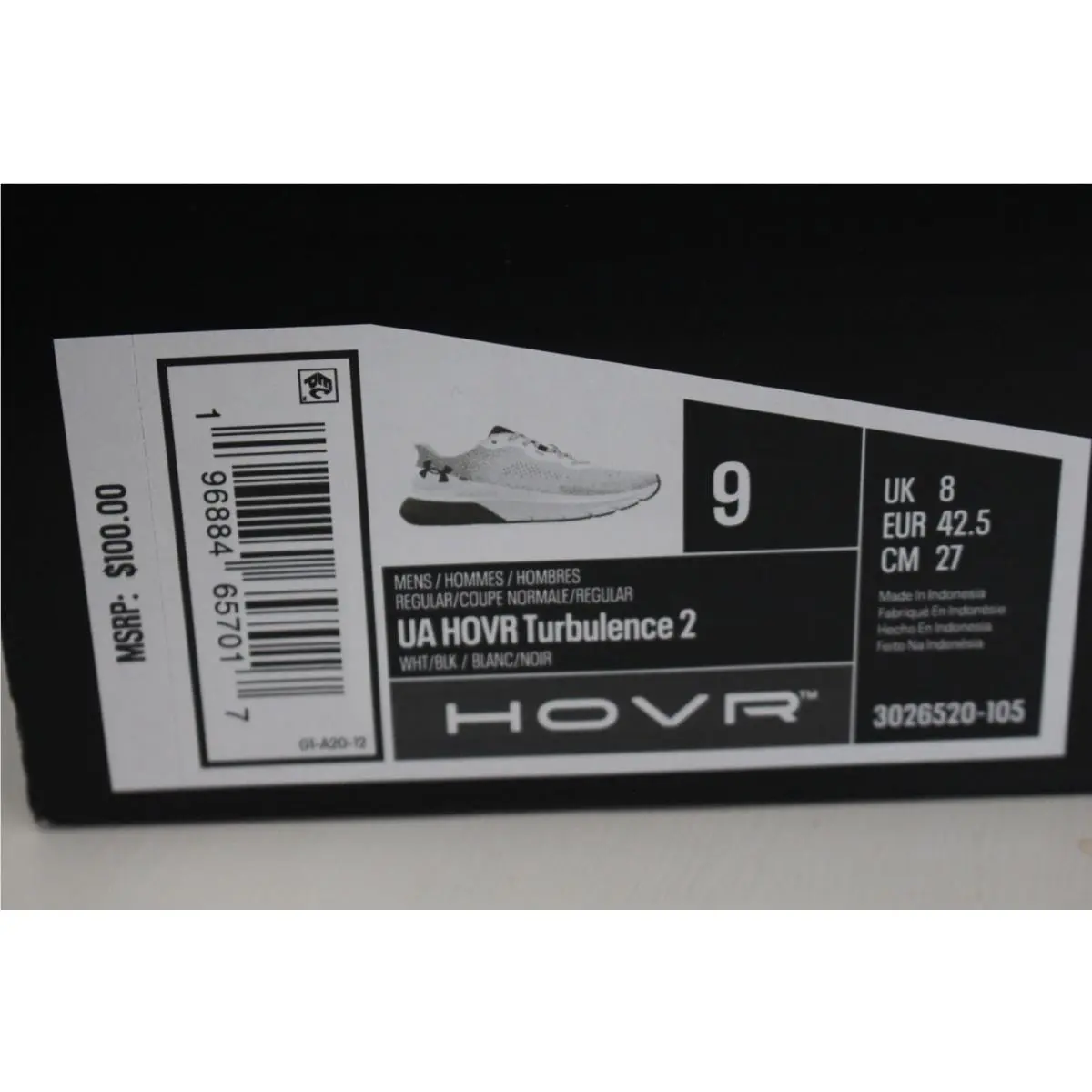 Under Armour shoes - Under Armour HOVR Turbulence - HOVR Turbulence - White 10
