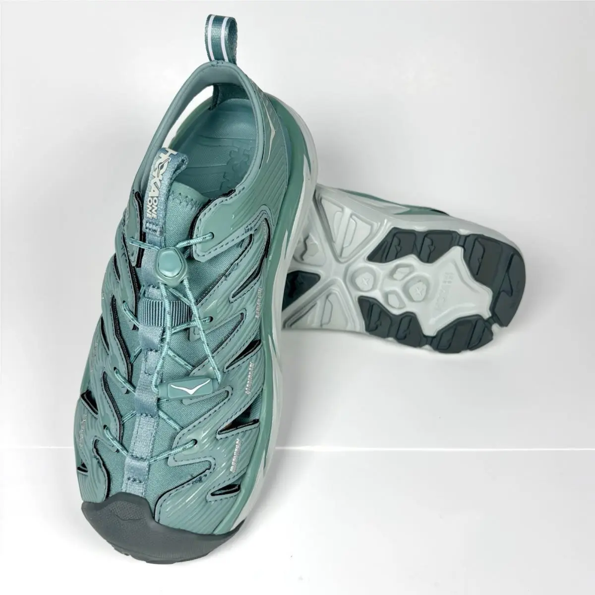 Hoka One Hopara Womens US 7 Hiking Sandal Trellis Mercury Green 1106535 Tmcr