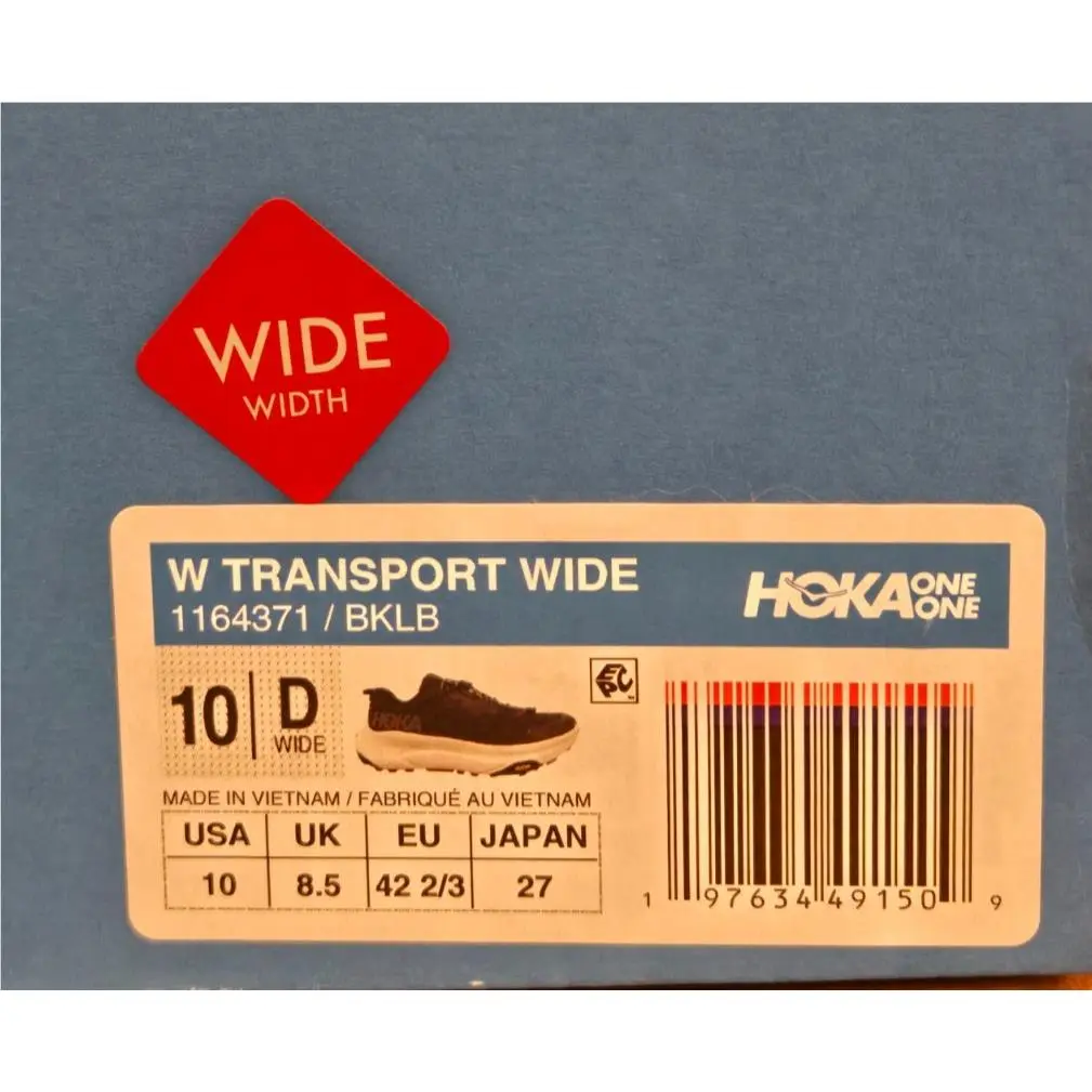 Hoka shoes - 1164371-BKLB - 1164371-BKLB - Black/Alabaster (UPC: 197634491943) 8