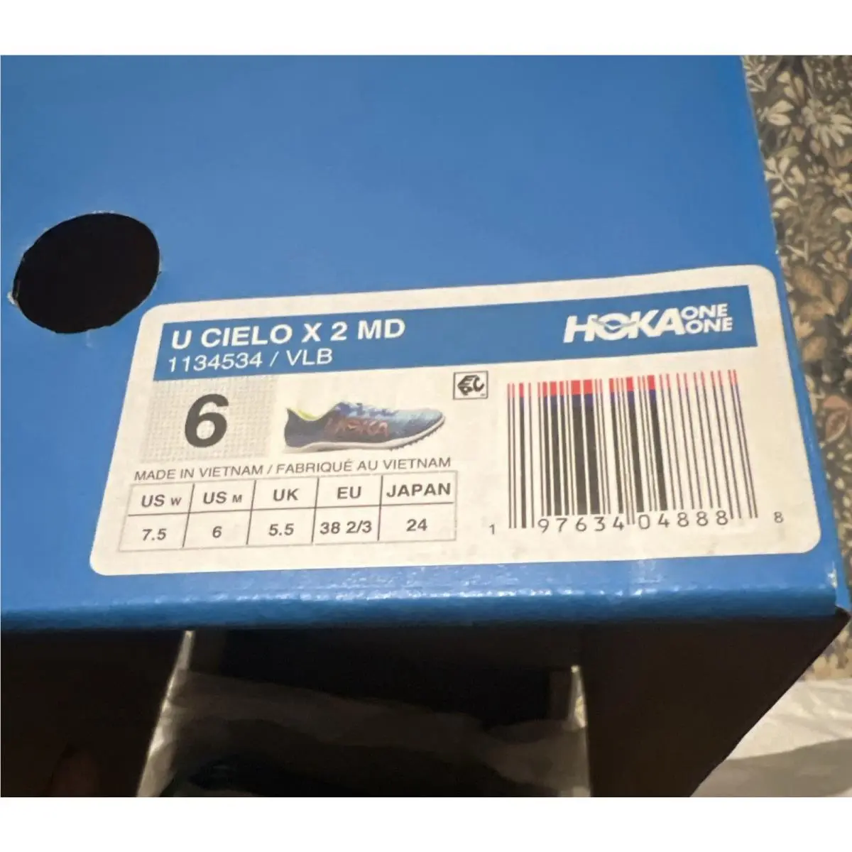 Hoka shoes - Hoka One One Cielo X - Blue 2