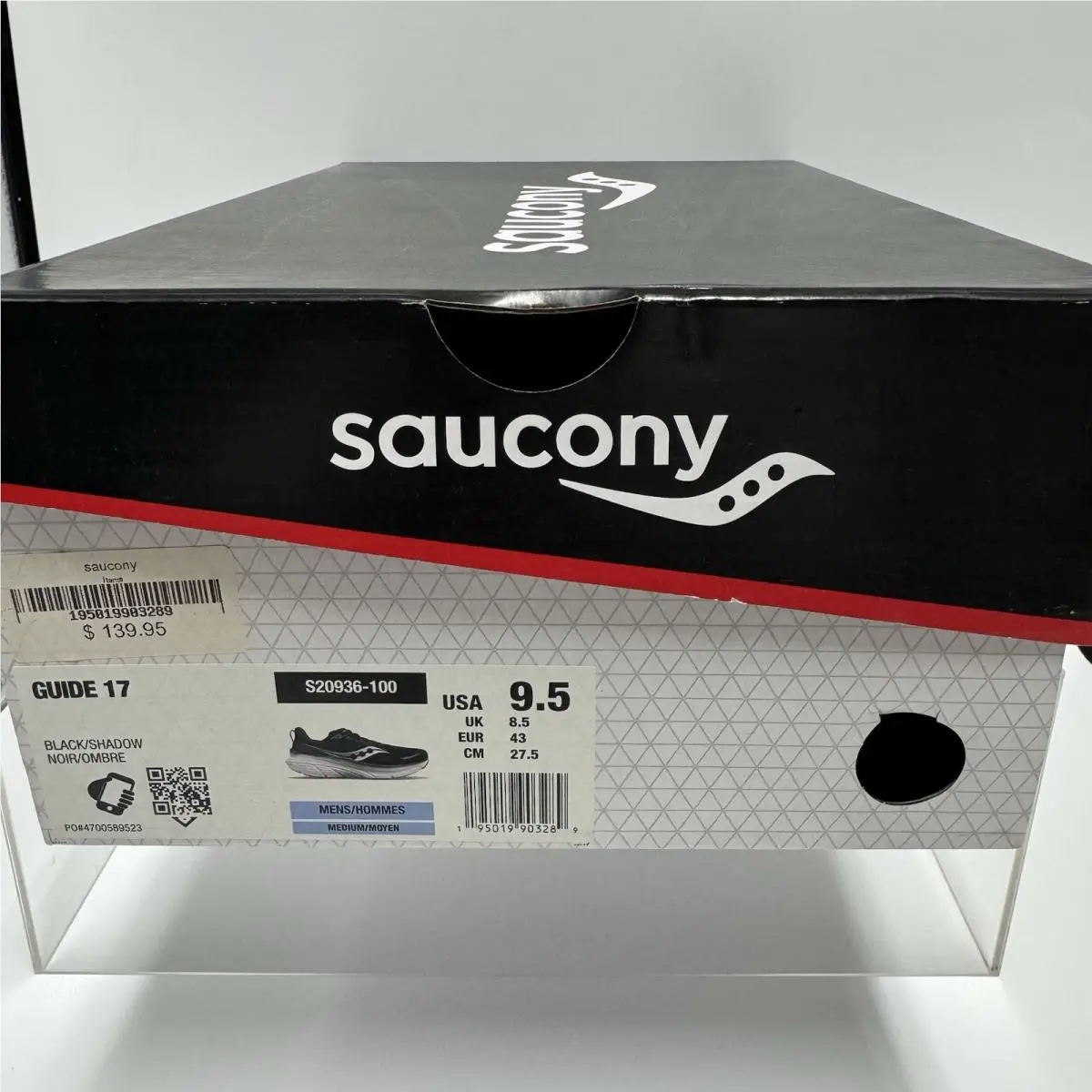Saucony shoes - Saucony Guide 17 - Guide - S20936-100 - Black 8