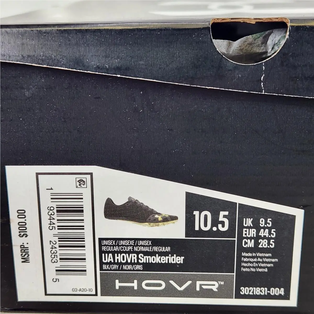 Under Armour shoes - Under Armour Smokerider - Smokerider - Black 7