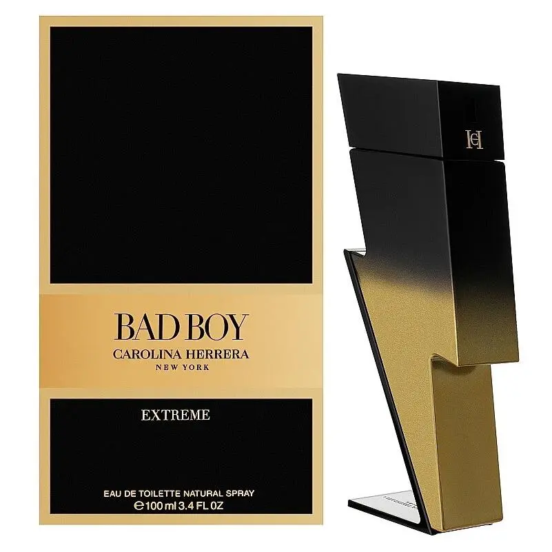 Bad Boy Extreme Carolina Herrera 3.4 oz 100 ml Eau De Toilette Spray