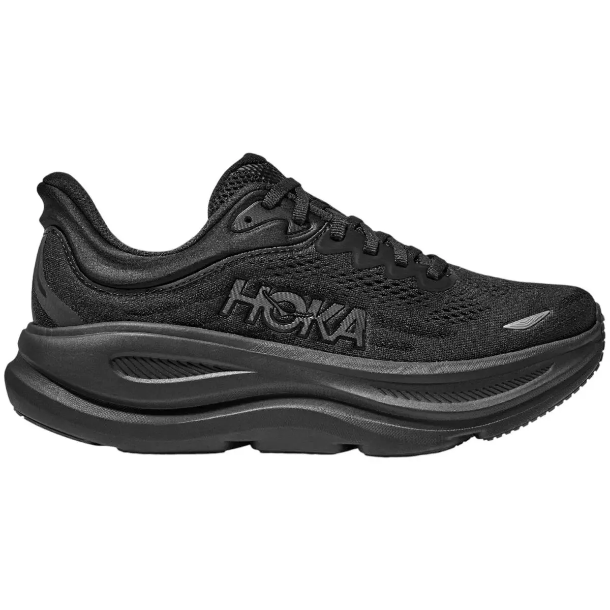 Hoka Women`s Bondi 9 Running Shoes Black Size 10B