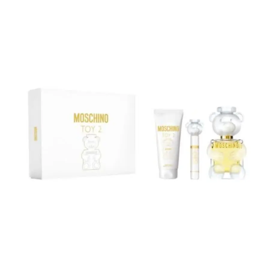 Moschino Toy 2 3PC Women Gift Set - 3.4OZ Edp + 3.4OZ Body Lotion + 0.33OZ Edp