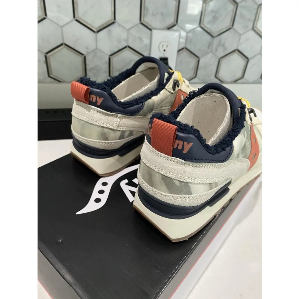 Saucony shoes - Saucony Shadow Original - Shadow Original - White/Navy/Red/Multi 1