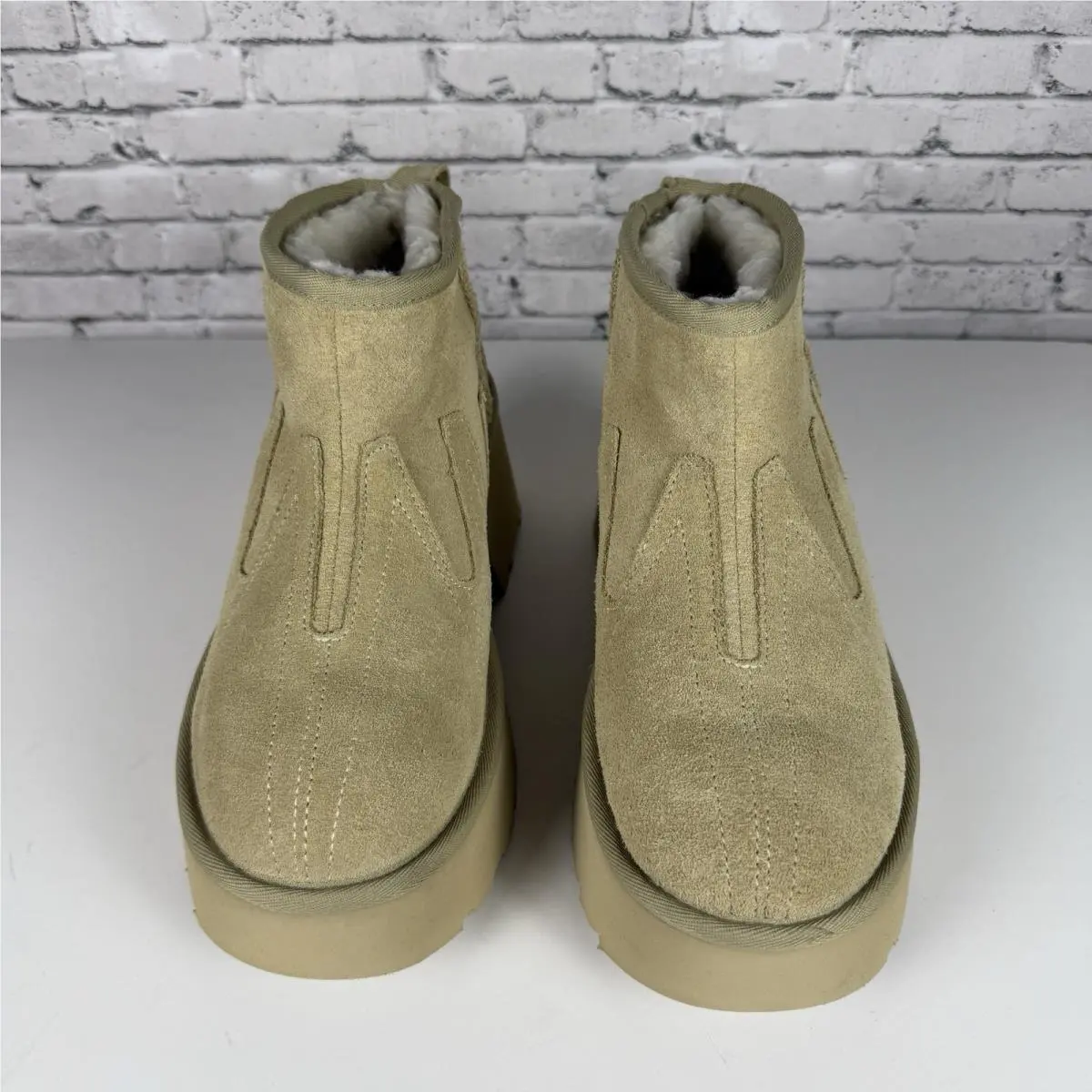 UGG shoes - Ultra Mini New Heights - Ultra Mini New Heights - Mustard Seed (UPC: 197634810393) 2