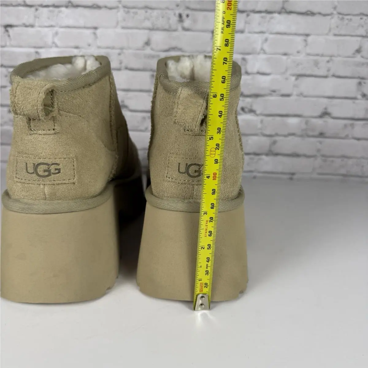 UGG shoes - Ultra Mini New Heights - Ultra Mini New Heights - Mustard Seed (UPC: 197634810393) 7