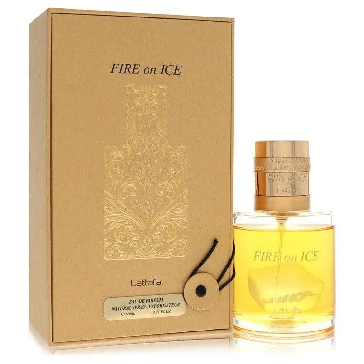 Fire on Ice  Eau De Parfum Spray Unisex 3.7 oz For Men Bran by Lattafa