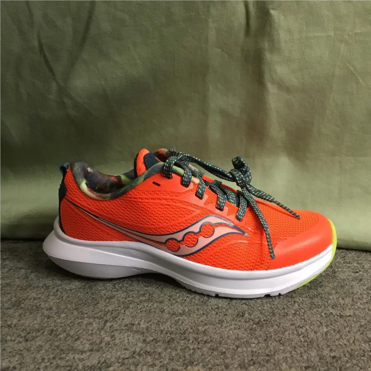 Little Boys Saucony SL265883 Orange/campfire Kinvara 13 Sneakers Size 11.5 M