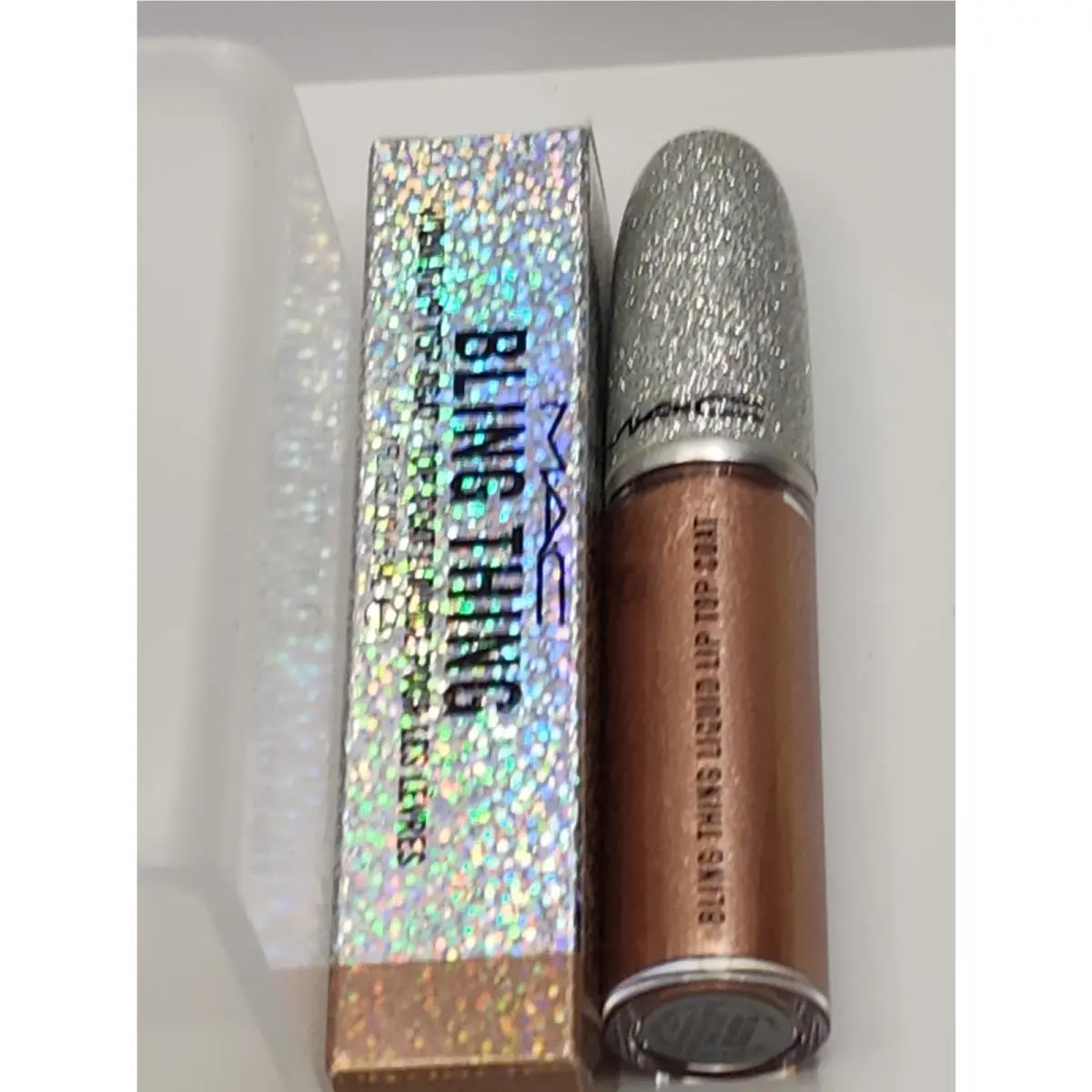 Mac Bling Thing Liquid Lip Top Coat in Deliciously Disruptive