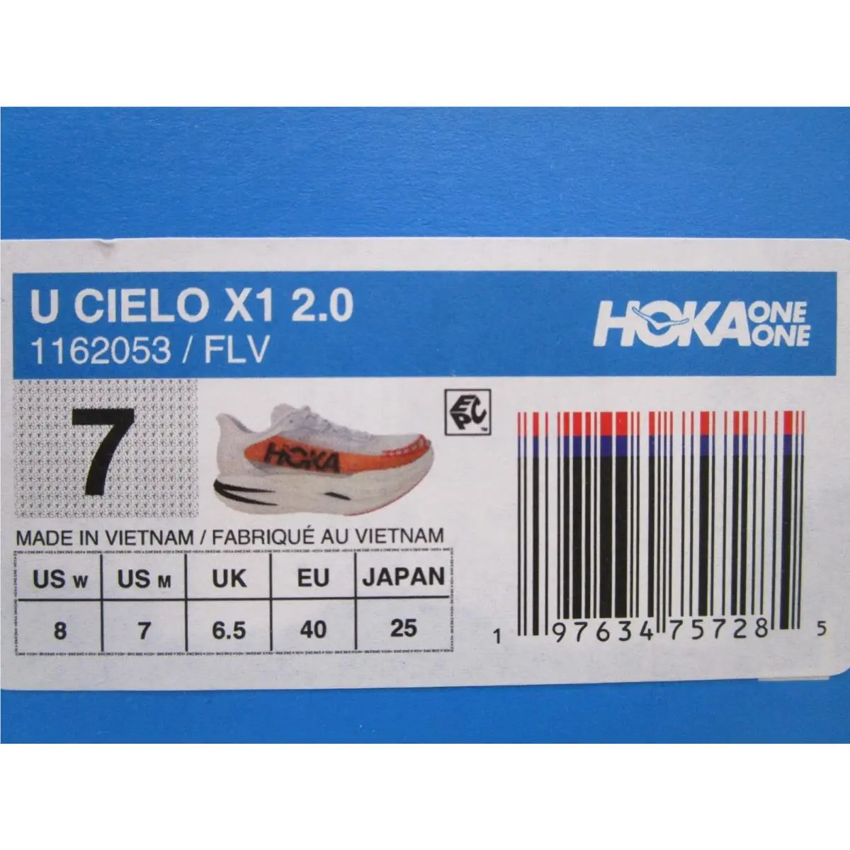 Hoka shoes - Hoka Cielo X - Cielo - Frost/Lava 4