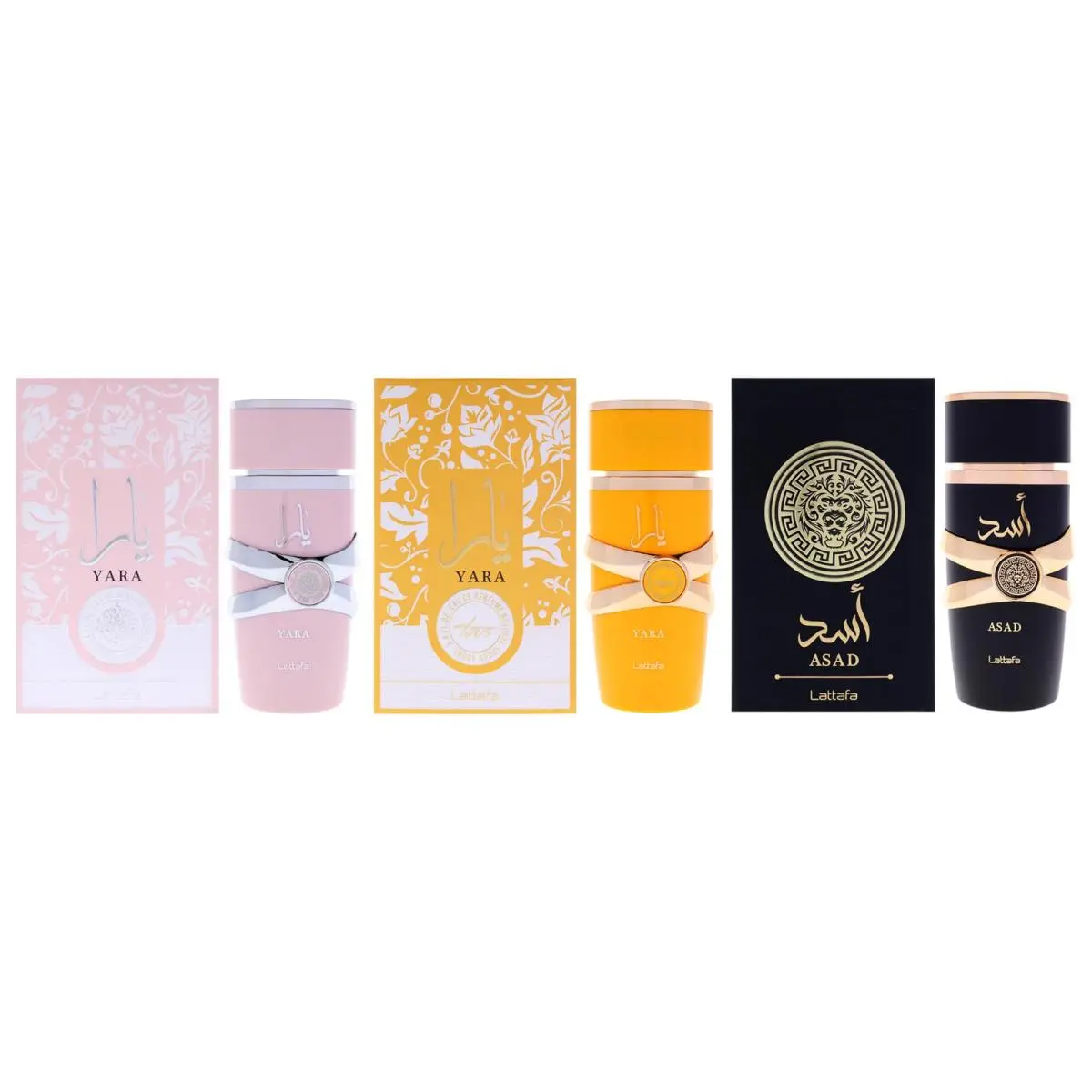 Lattafa Kit by Lattafa For Unisex - 3 Pc Kit 3.4oz Edp Spray