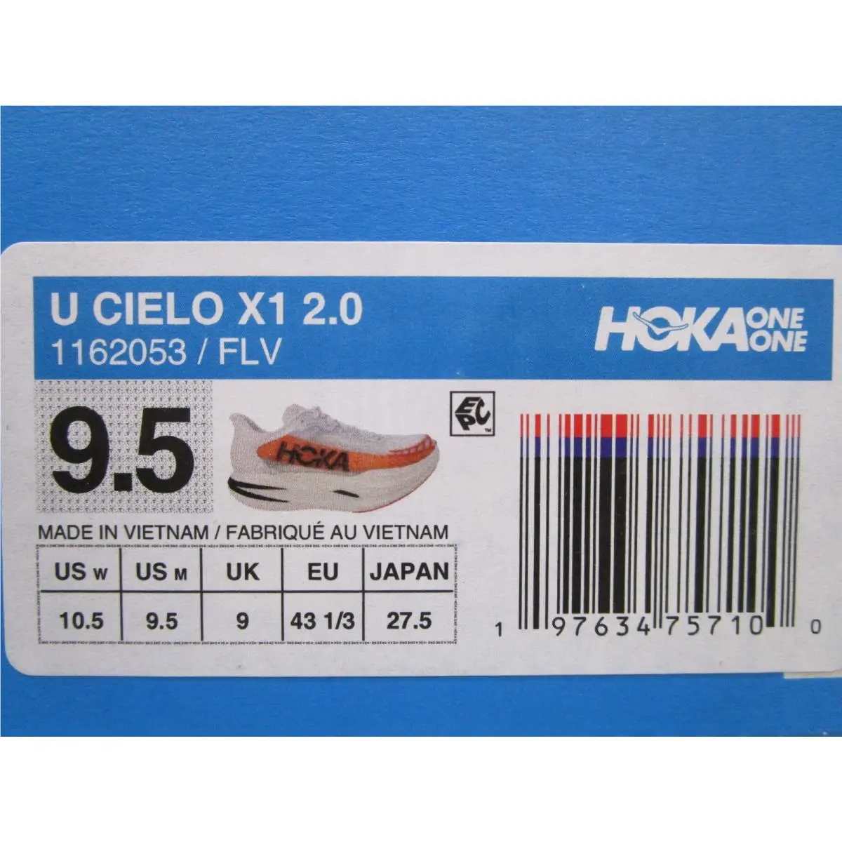 Hoka shoes - Hoka Cielo X - Cielo - Frost/Lava 4