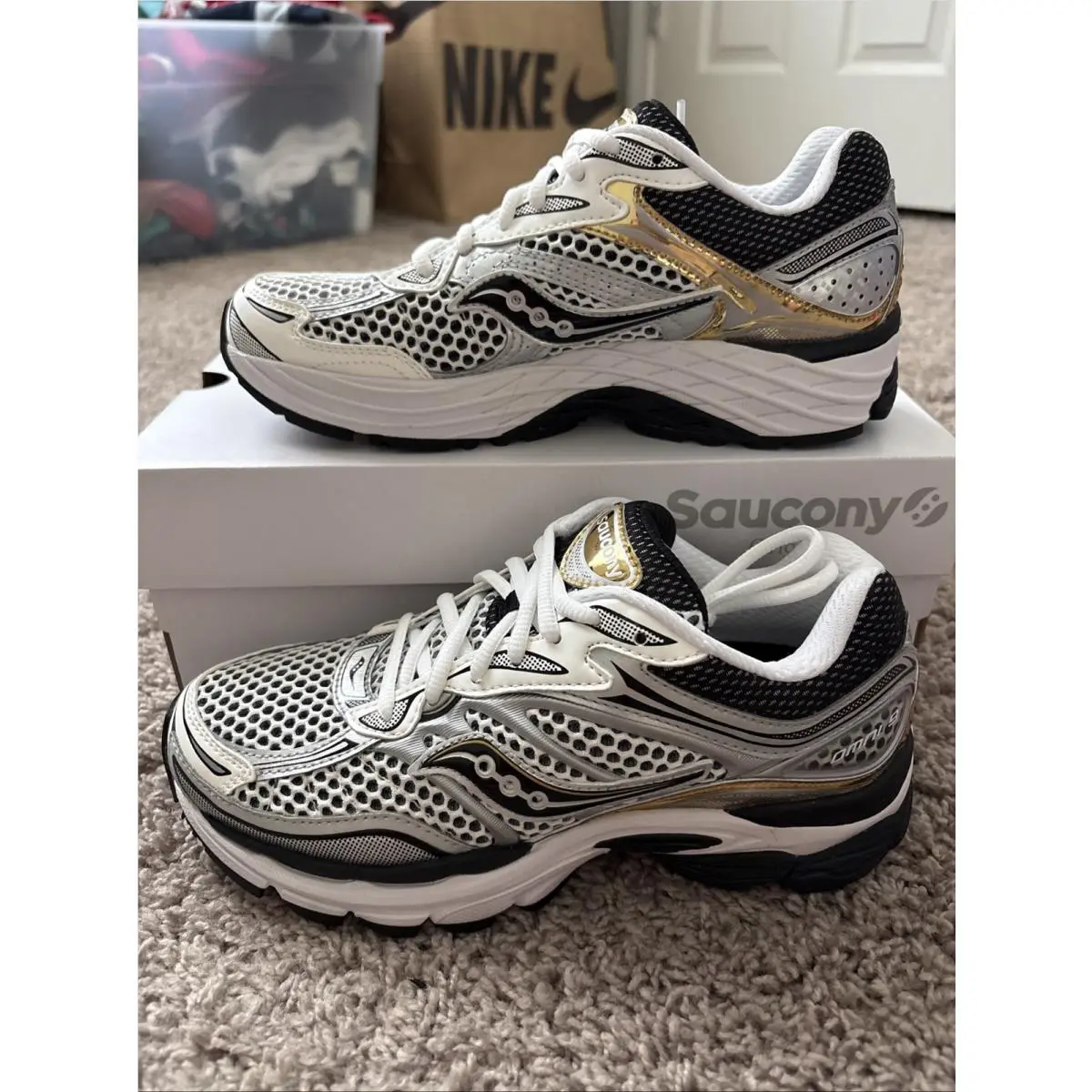 Saucony shoes - Saucony Progrid Omni 9 - Progrid Omni - S70739-9 - Silver 3