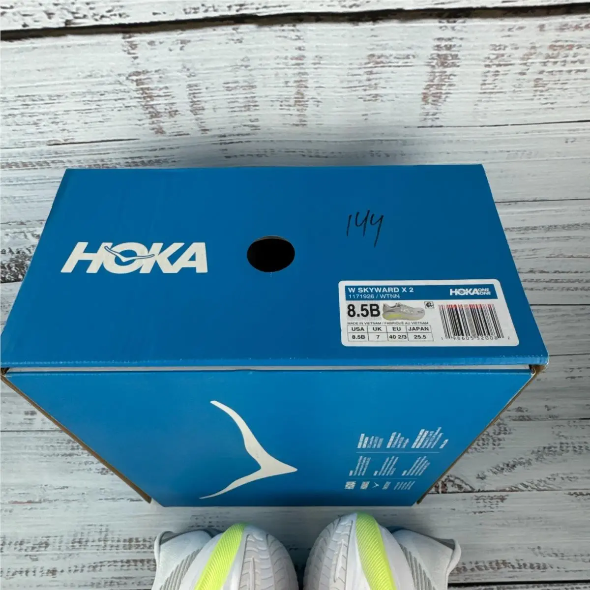 Hoka shoes - Hoka Skyward X 2 - Skyward - White (UPC: 198605520082) 8
